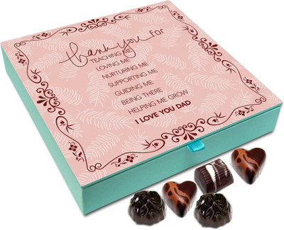 

Chocholik Gift Box - Thank You for Teaching Me Chocolate Box - 9pc Truffles(108 g)