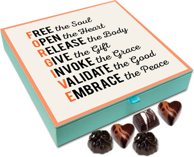 

Chocholik Gift Box - Forgive Everyone To Free Your Soul Chocolate Box - 9pc Truffles(108 g)