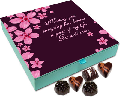

Chocholik Gift Box - Meeting You Everyday Has Become Part Of My Life Chocolate Box - 9pc Truffles(108 g)