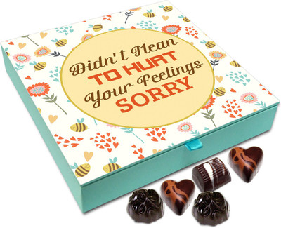 

Chocholik Gift Box - Didn't Mean To Hurt Your Feelings Chocolate Box - 9pc Truffles(108 g)