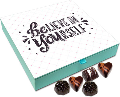 

Chocholik Gift Box - Always Believe In Yourself Chocolate Box - 9pc Truffles(108 g)