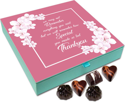 

Chocholik Gift Box - We Will Remember How Special You Chocolate Box - 9pc Truffles(108 g)