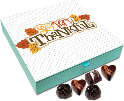 

Chocholik Gift Box - So Very Thankful Chocolate Box - 9pc Truffles(108 g)