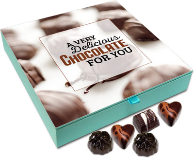 

Chocholik Gift Box - A Very Delicious Chocolate For You Chocolate Box - 9pc Truffles(108 g)
