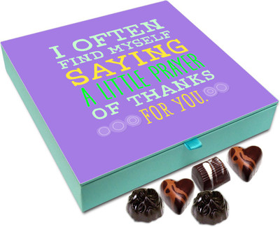 

Chocholik Gift Box - I Often Find Myself Saying Chocolate Box - 9pc Truffles(108 g)