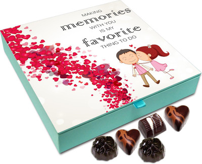 

Chocholik Gift Box - Making Memories With You Chocolate Box - 9pc Truffles(108 g)
