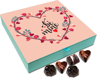 Chocholik Gift Box - Be Mine Today And Forever Chocolate Box - 9pc Truffles(108 g)