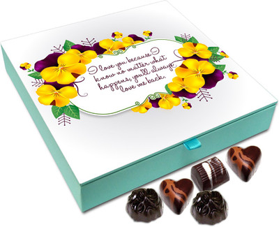 

Chocholik Gift Box - You'll Always Love Me Back Chocolate Box - 9pc Truffles(108 g)