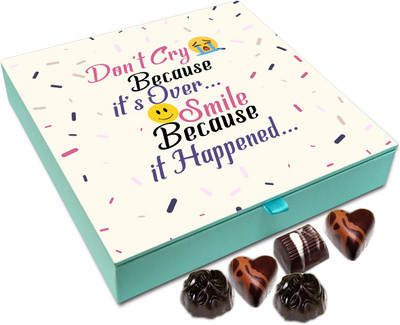 

Chocholik Gift Box - Always Smile Because It Happened Chocolate Box - 9pc Truffles(108 g)