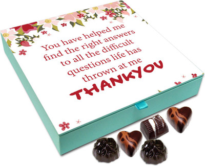 

Chocholik Gift Box - Find the Right Answers Chocolate Box - 9pc Truffles(108 g)