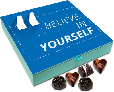 

Chocholik Gift Box - Believe in Yourself Chocolate Box - 9pc Truffles(108 g)