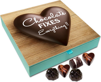 

Chocholik Gift Box - Chocolate Fixes Everything Chocolate Box – 9pc Truffles(108 g)