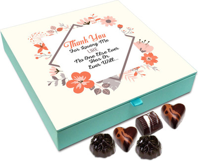 

Chocholik Gift Box - Thanks For Loving Me Like No One Ever Will Chocolate Box - 9pc Truffles(108 g)