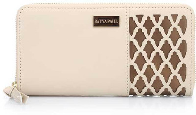 

Satya Paul Casual Beige Clutch