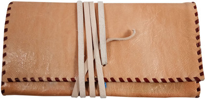 

India Meets India Casual Beige Clutch