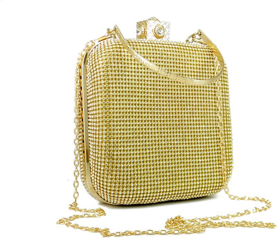 

Ripley Handbags Party Gold Clutch
