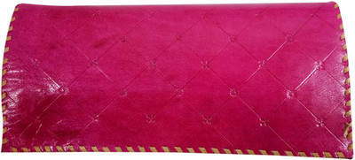 India Meets India Casual Purple Clutch