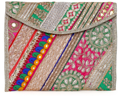 

SUVASANA Party Multicolor Clutch