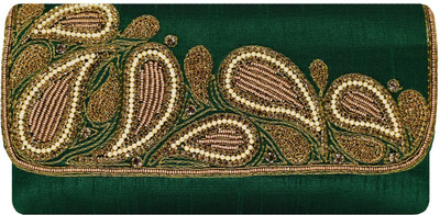 

Bagaholics Party Green Clutch