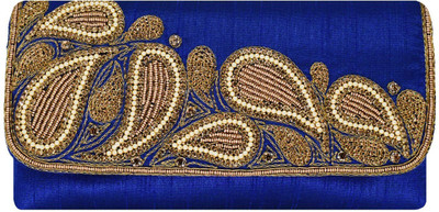 

Bagaholics Party Blue Clutch