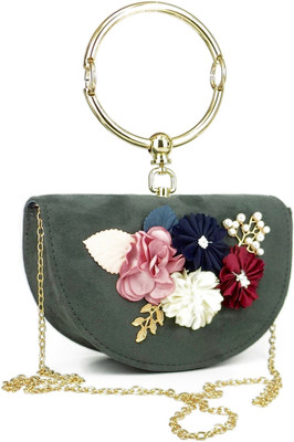 Ripley Party Grey Clutch