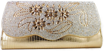 

Ripley Handbags Party Gold Clutch