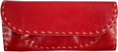 

India Meets India Casual Maroon Clutch
