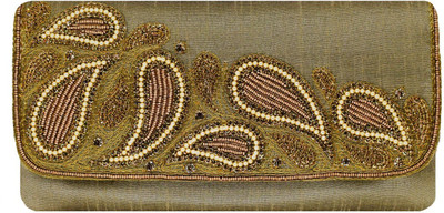 

Bagaholics Party Khaki Clutch
