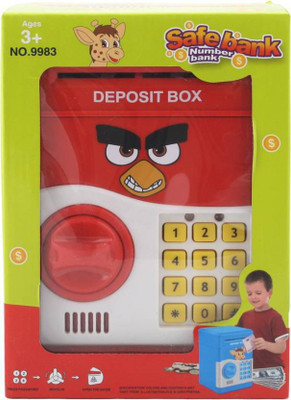 

KIDLAND ANGRY BIRD SAFE BANK Coin Bank(Red)