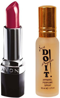 

Avon Anew True Color Lipstick 3.8g - Red 2000 (3.8 g, Avon True) with one do it perfume 30 ml(Set of 2)