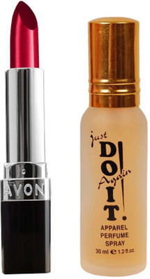

Avon Anew True Color Lipstick (3.8 g, Fuchsia Fever) with one do it perfume 30 ml(Set of 2)