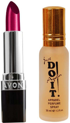 

Avon Anew True Color Lipstick (3.8 g, Sunny Pink) with one do it perfume 30 ml(Set of 2)