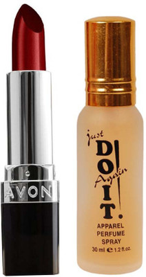 

Avon Anew True Color Lipstick (3.8 g, Scarlet Siren) with one do it perfume 30 ml(Set of 2)