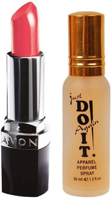

Avon Anew True Color Lipstick 3.8g - Ripe Papaya (3.8 g, Avon True) with one do it perfume 30 ml(Set of 2)