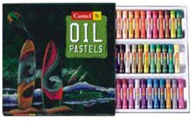 Camlin oil pastels 50 shades(Set of 2, Multicolor)