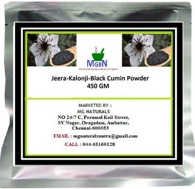 

MGBN JEERA-KALONJI-BLACK CUMIN-POWDER-SKIN CARE 450 GM(450 g)