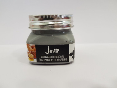 

jeva Face Pack with Argan Oil is made from natural oil-absorbent clays, activated charcoal and Argan Oil which is rich in antioxidants to give skin a natural boost and acts as a great natural moisturizer.(100 g)