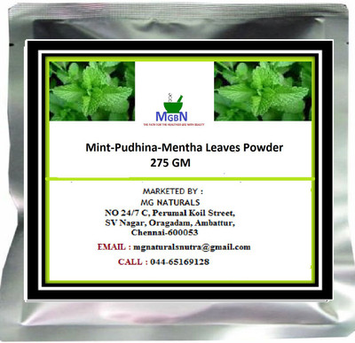 

MGBN MINT / PUDHINA/ MENTHA LEAVES POWDER 275 GM(275 g)