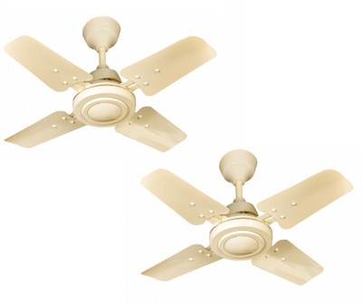 

Four Star GALLAXY Smart Turbo High Speed 4 Blade Ceiling Fan(IVORY, Pack of 2)