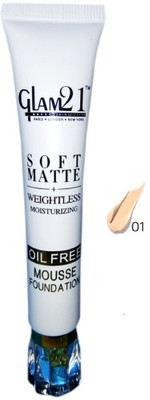 

Glam 21 Mousse Foundation(1) Foundation(Natural beige, 30 g)