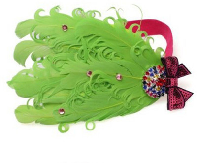

Jern Baby Cute Feather Headband (Green) Head Band(Green)