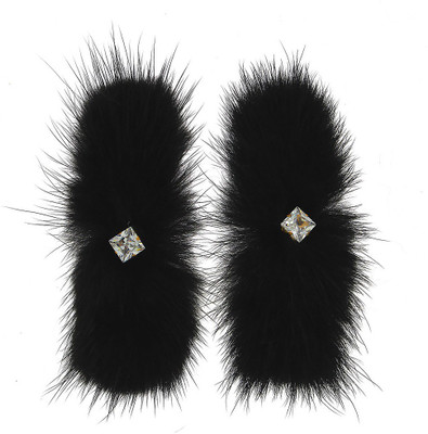 

Anuradha Art Jewellery Side Pin Tic Tac Clip(Black)
