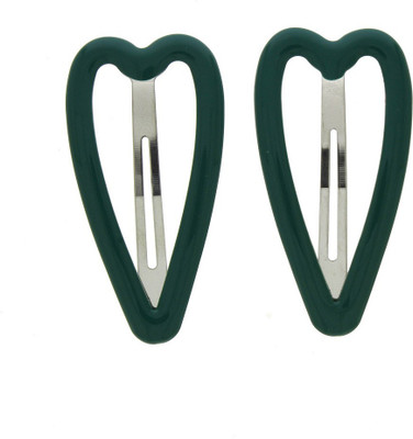 

Anuradha Art Jewellery Side Pin Tic Tac Clip(Green)