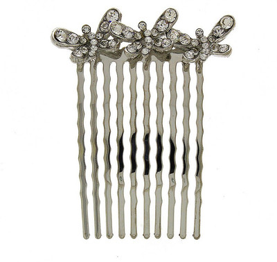

Anuradha Art Jewellery Side Pin Hair Clip(Silver)