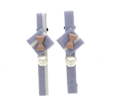 

Anuradha Art Jewellery Side Pin Tic Tac Clip(Blue)