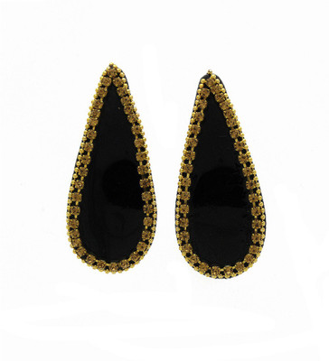 

Anuradha Art Jewellery Side Pin Tic Tac Clip(Black)