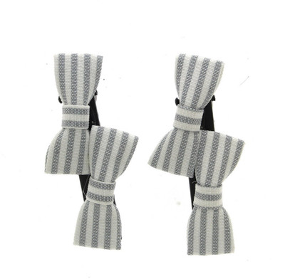 

Anuradha Art Jewellery Side Pin Tic Tac Clip(White)