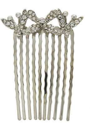 

Anuradha Art Jewellery Side Pin Hair Clip(Silver)
