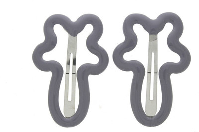 

Anuradha Art Jewellery Side Pin Tic Tac Clip(Grey)