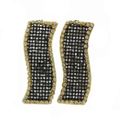 

Anuradha Art Jewellery Side Pin Tic Tac Clip(Black)